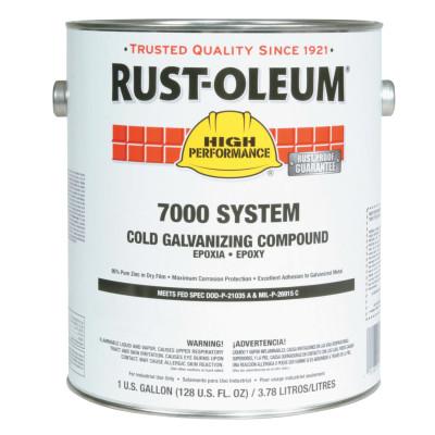 Rust-Oleum?? Industrial 7000 System Cold Galvanizing Compound, 1 gal Can, 206193