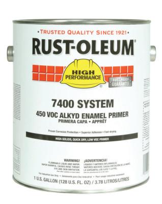 Rust-Oleum® Industrial High Performance 7400 System Rust Inhibitive Primers, 1 Gallon Can, Gray, 1060402