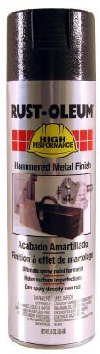 Rust-Oleum® Industrial High Performance V2100 System Hammered Aerosols, 15 oz, Metal Black, 209590