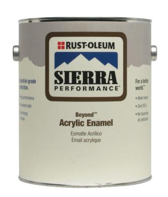 Rust-Oleum® Industrial Sierra Performance Beyond Multi Purpose Acrylic Enamels, 1 Gal, White, Satin, 238749