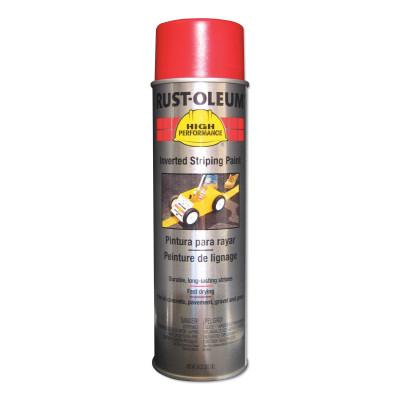 Rust-Oleum® Industrial High Performance 2300 System Inverted Striping Paints, 20 oz Aerosol, Red, Matte, 2364838