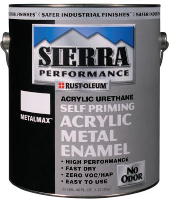 Rust-Oleum® Industrial Sierra Performance Metalmax DTM Acrylic Enamels, 1 Gal Can, Safety Red, 210475