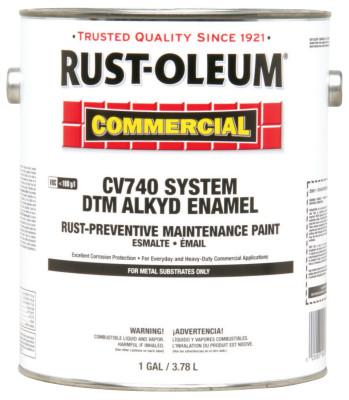 Rust-Oleum® Industrial Alkyd Enamel Black Rust-Preventative Maintenance Paint, 255611