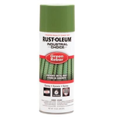 Rust-Oleum® Industrial Industrial Choice 1600 System Epoxy Rebar Aerosols, 16 oz Green, Gloss, 261937