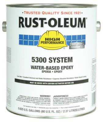 Rust-Oleum® Industrial 1 Gal 5300 WB Epoxy Safety Yellow Base, 5344408