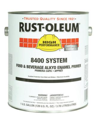 Rust-Oleum® Industrial High Performance 8400 System Food and Beverage Alkyd Enamels, Flat, 8469402