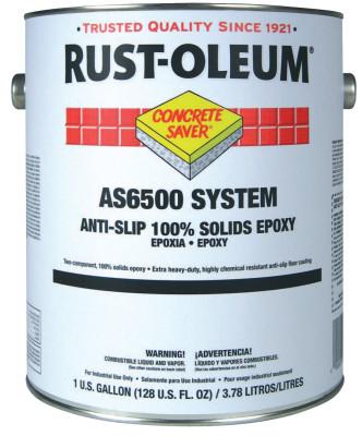 Rust-Oleum® Industrial 1 Gal A-S/100%S Flr Ctng Kt Slvr Gry, AS6582425