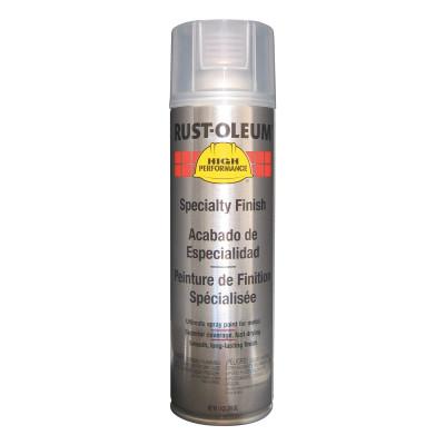 Rust-Oleum® Industrial High Performance V2100 System Enamel Aerosol, 15 oz Can, Crystal Clear, Gloss Paint, V2102838