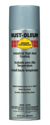 Rust-Oleum® Industrial High Performance V2100 System High Heat Coating Aerosols, 15 oz, Aluminum, V2116838