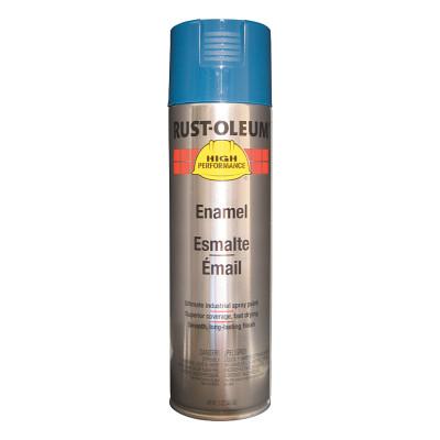 Rust-Oleum® Industrial High Performance V2100 System Enamel Aerosol, 15 oz Can, Deep Blue, Gloss Paint, V2125838