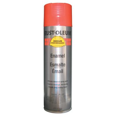 Rust-Oleum® Industrial High Performance V2100 System Enamel Aerosol, 15 oz Can, Safety Red, Gloss, V2163838