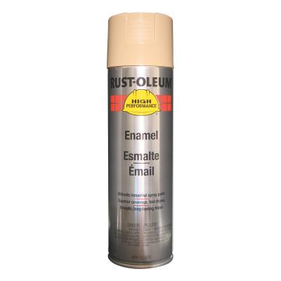 Rust-Oleum® Industrial High Performance V2100 System Enamel Aerosol, 15 oz Can, Tan, Gloss Paint, V2171838