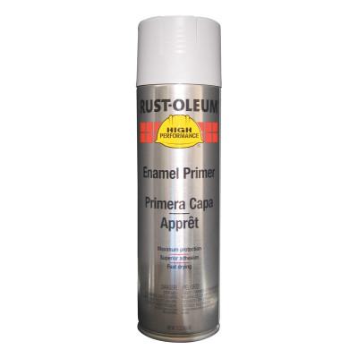 Rust-Oleum® Industrial High Performance V2100 System Enamel Aerosol, 15 oz Can, Gray, Flat, V2182838