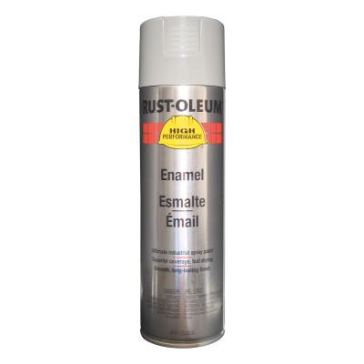 Rust-Oleum® Industrial High Performance V2100 System Enamel Aerosol, 15 oz Can, Light Machinery Gray, Gloss Paint, V2183838