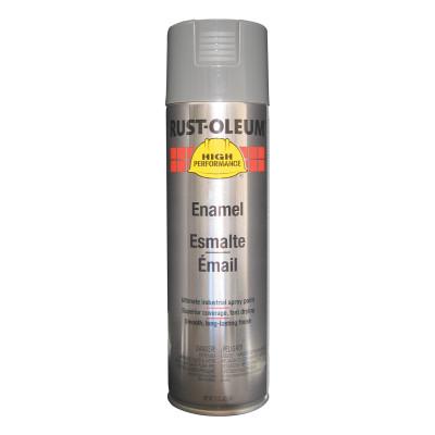 Rust-Oleum® Industrial High Performance V2100 System Enamel Aerosol, 15 oz Can, Smoke Gray, Gloss Paint, V2188838