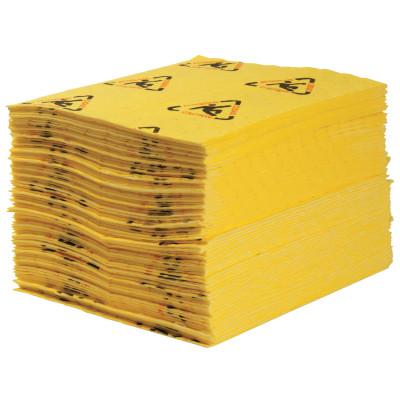Brady® SPC High Visibility Safety & Chemical Absorbent Mat, Abs 3 gal, 15 in x 19 in, CH100