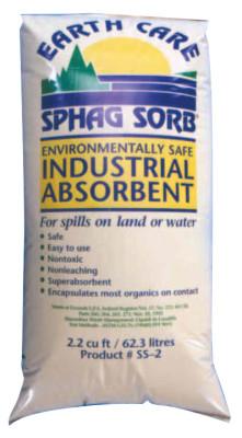 Sphag Sorb® Industrial Absorbents, Absorbs 12 gal, 4 in, SS-2B