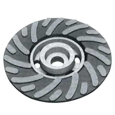 Spiralcool Smooth Bore Backing Pad, 11,000 rpm, 4 1/2 in x  5/8 in, Medium, R425-5/8-SB