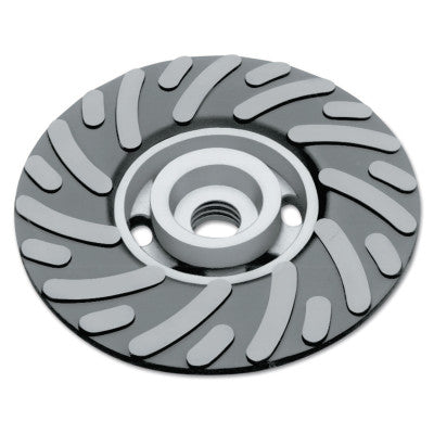 Spiralcool Backing Pad, 11,000 rpm, 4 1/2 in x 5/8 in - 11, Medium, R425