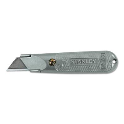 Stanley?? Products Classic 199 Fixed Blade Utility Knives, 5-1/2 in L,  Carbon Steel, Gray, 10-209