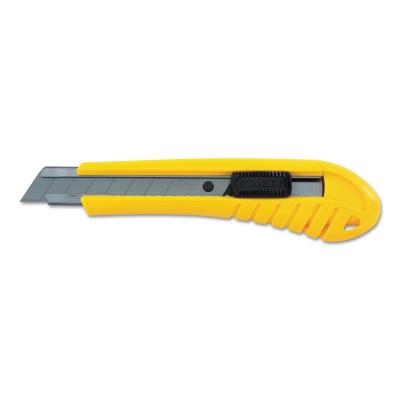 Stanley?? Products Standard Snap-Off Knives, 18 mm Steel Blade, Plastic, 10-280