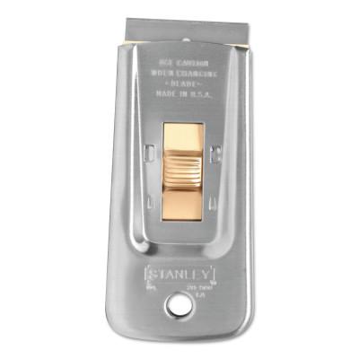 Stanley?? Products Retractable Razor Blade Scraper, 5-7/8 in Length, 1-1/2 in Wide, Single-Edge, 28-500