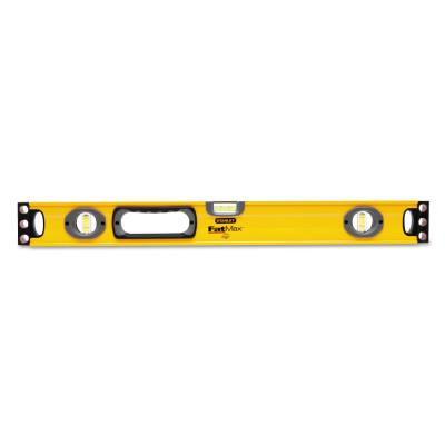 Stanley® Products Fatmax® Non-Magnetic Level, 24 in, 3 Vials, Box Beam, Aluminum, 43-524