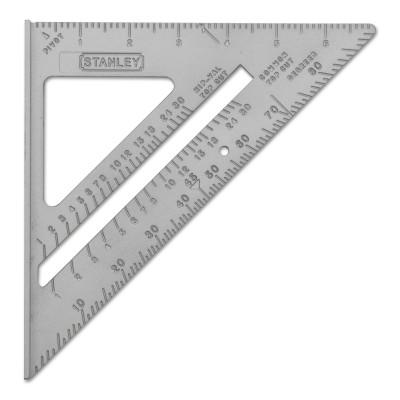 Stanley® Products Quick Square Layout Tools, 10 1/8 Blade Length, Aluminum, 46-067