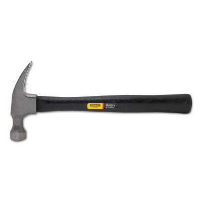 Stanley® Products Wood Handle Nail Hammer, High Carbon Steel, Hickory, 12-3/4 in L, 16 oz, 51-716