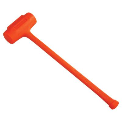 Stanley® Products Compo-Cast® Sledge Model Soft Face Hammer, 10-1/2 lb Head, 3 in Diameter, Orange, 57-552