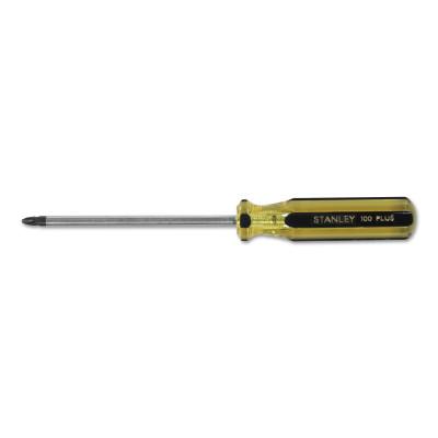 Stanley?? Products 100 Plus Phillips Tip Screwdriver, 11" Long, Tip Size #3, 5/16" Shank Dia, 64-103-A