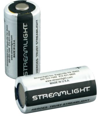 Streamlight?? CR123A Lithium Batteries, 3 V, 2 Pk., 85175