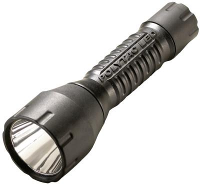 Streamlight?? PolyTac LED HP Flashlights, 2 3V, 275 Lumens, Black, 88860