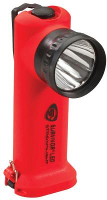 Streamlight?? Survivor LED Flashlight/Fast Charge, 175 Lumens, Orange, 90502