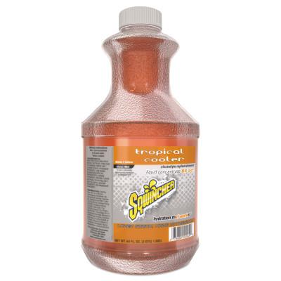 Sqwincher Liquid Concentrate, Tropical Cooler, 64 oz, Bottle, Yields 5 gal, 159030329