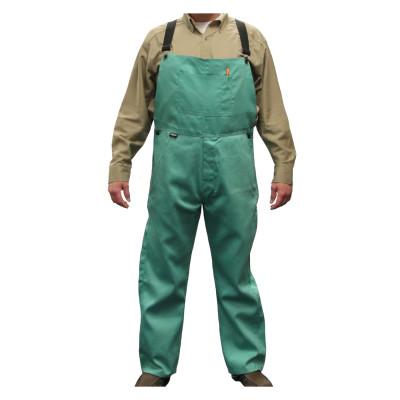 STANCO Flame Resistant 100pct Cotton Clothing, Green, 2X-Large, 36 in Inseam, FR670-2XL-36