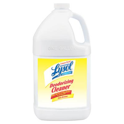 Reckitt Benckiser Professional Lysol Brand Disinfectant Deodorizing Cleaner, Lemon, 1 Gallon, 76334