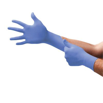 Ansell Supreno® SE Disposable Nitrile Gloves, Beaded Cuff, X-Small, Violet Blue, SU-690-XS