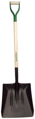 The AMES Companies, Inc. General & Special Purpose Shovels, 15.5 X 14.5 Blade, 39 in White Ash D-Grip, 79804