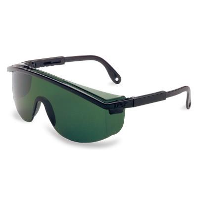 Honeywell Astrospec 3000 Eyewear, SCT-Vermilion Lens, Anti-Fog, Black Frame, S1362C