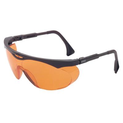Honeywell Skyper® Eyewear, Orange Lens, Polycarbonate, Uvextreme AF, Black Frame, TPU, S1933X