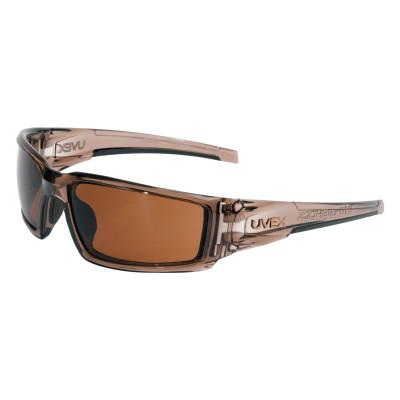 Honeywell Hypershock™ Safety Eyewear, Amber, Polycarbonate, Anti-Fog, Black Frame, S2942HS