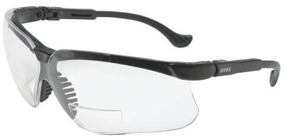 Honeywell Genesis Readers Eyewear, Gray +2.0 Diopter Polycarb Hard Coat Lenses, Blk Frame, S3772