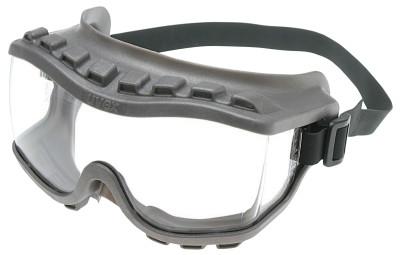 Honeywell Strategy Goggles, Clear/Gray, Uvextra Antifog Coating, Neoprene, Closed Vent, S3805