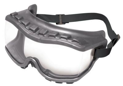 Honeywell Strategy Goggles, Clear/Gray, Uvextra Antifog Coating, Neoprene, Indirect Vent, S3810