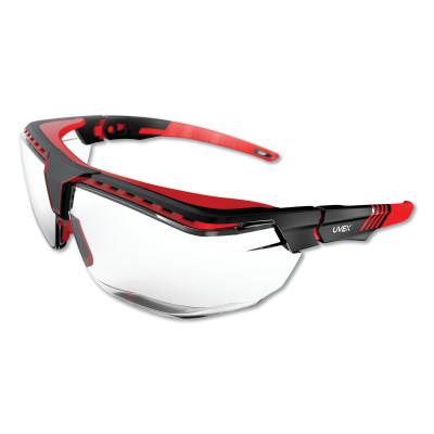 Honeywell Avatar™ OTG Eyewear, Clear, Polycarbonate, Anti-Reflective Lens, Red/Black, S3851