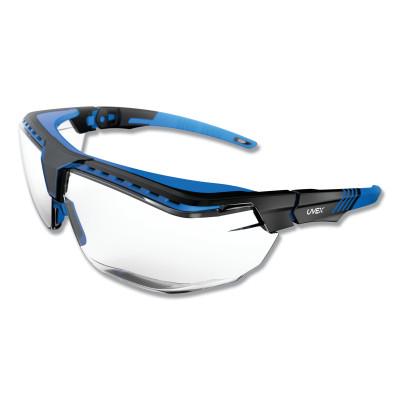 Honeywell Avatar™ OTG Safety Glasses, Gray, Polycarbonate, Anti-Reflective Lens, Blue/Black, S3853