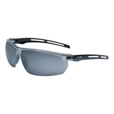 Honeywell Tirade Sealed Eyewear, Amber Lens, UvextraAF, Black/Gray Frame, TPR, S4042