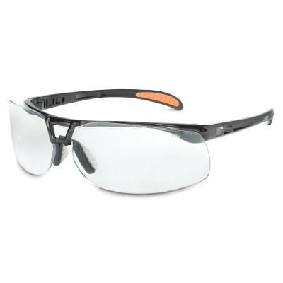 Honeywell Protégé Eyewear, Clear Lens, Polycarbonate, HydroShield Anti-Fog, Black Frame, S4200HS