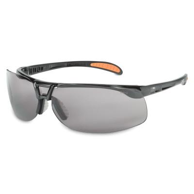 Honeywell Protégé Eyewear, Gray Lens, Polycarbonate, HydroShield Anti-Fog, Black Frame, S4201HS